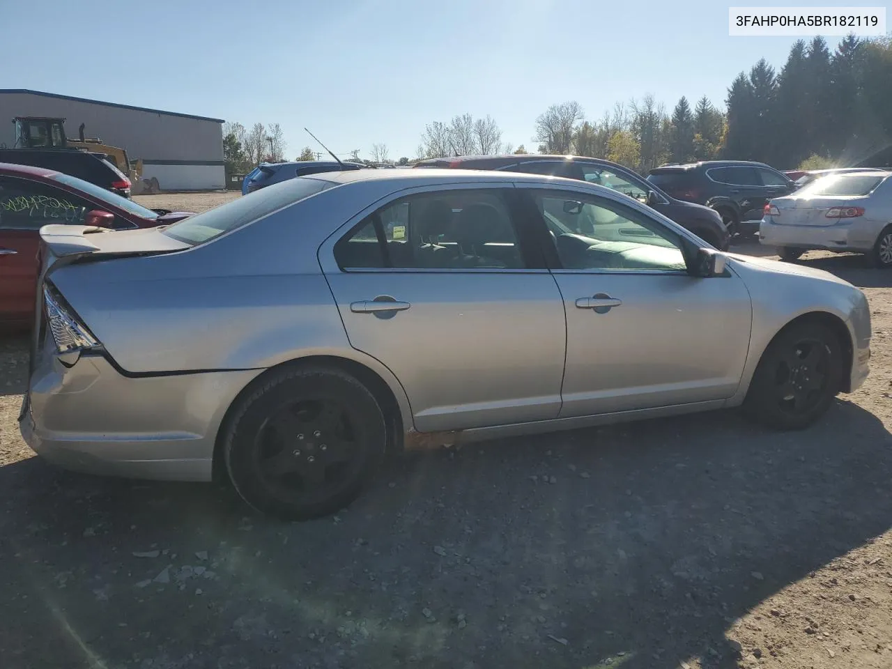 2011 Ford Fusion Se VIN: 3FAHP0HA5BR182119 Lot: 76497554