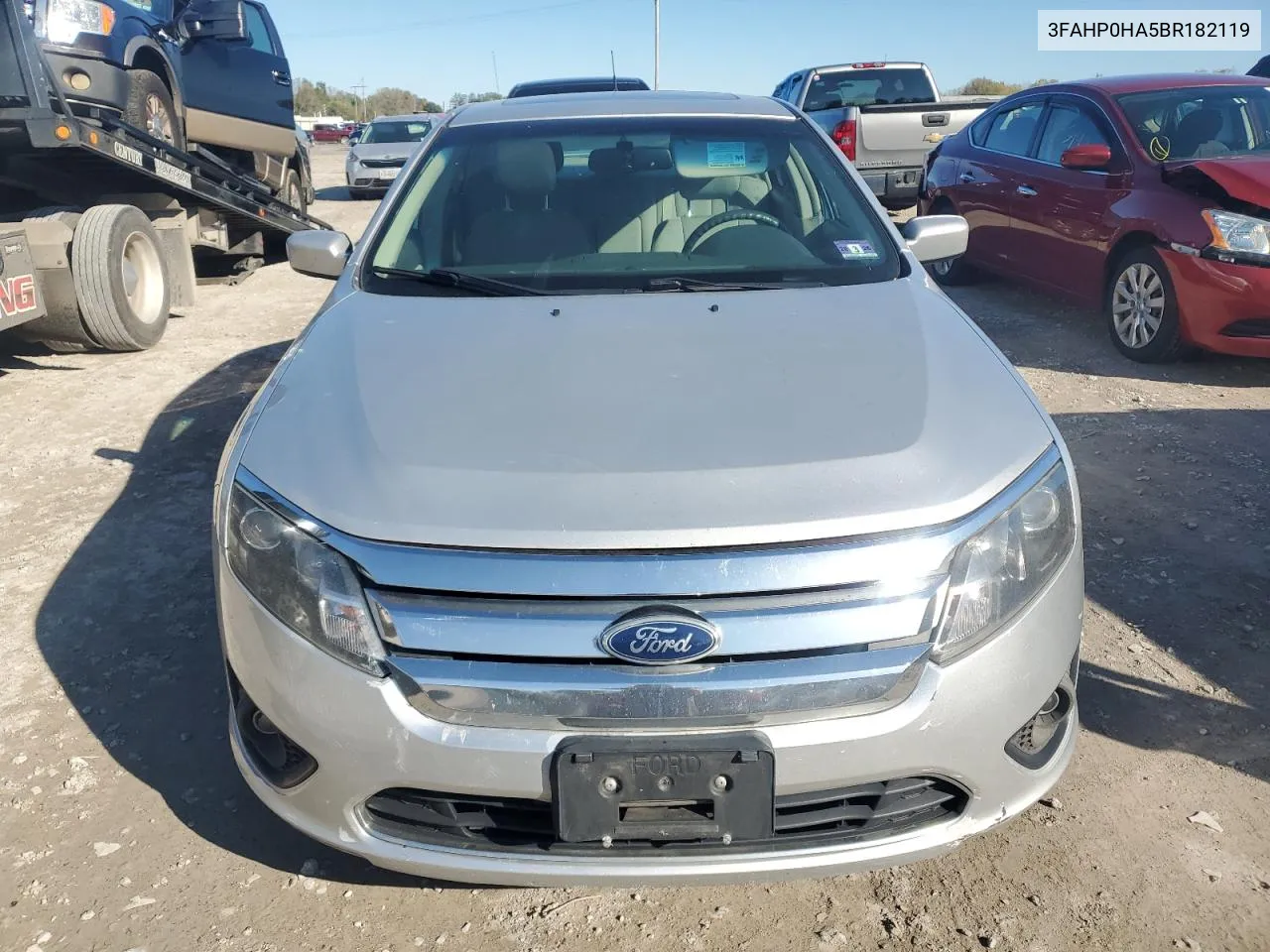 2011 Ford Fusion Se VIN: 3FAHP0HA5BR182119 Lot: 76497554