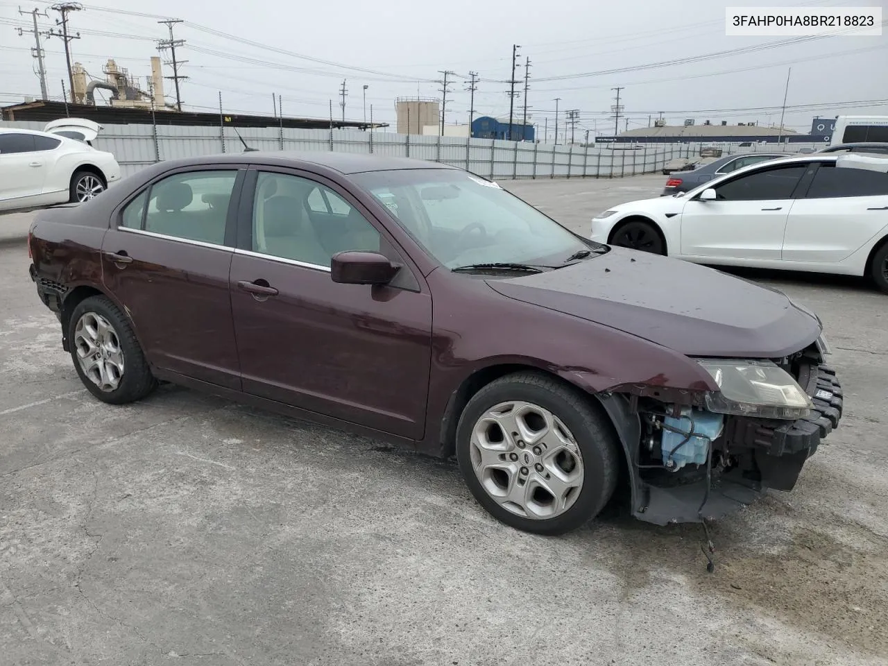 2011 Ford Fusion Se VIN: 3FAHP0HA8BR218823 Lot: 76731704