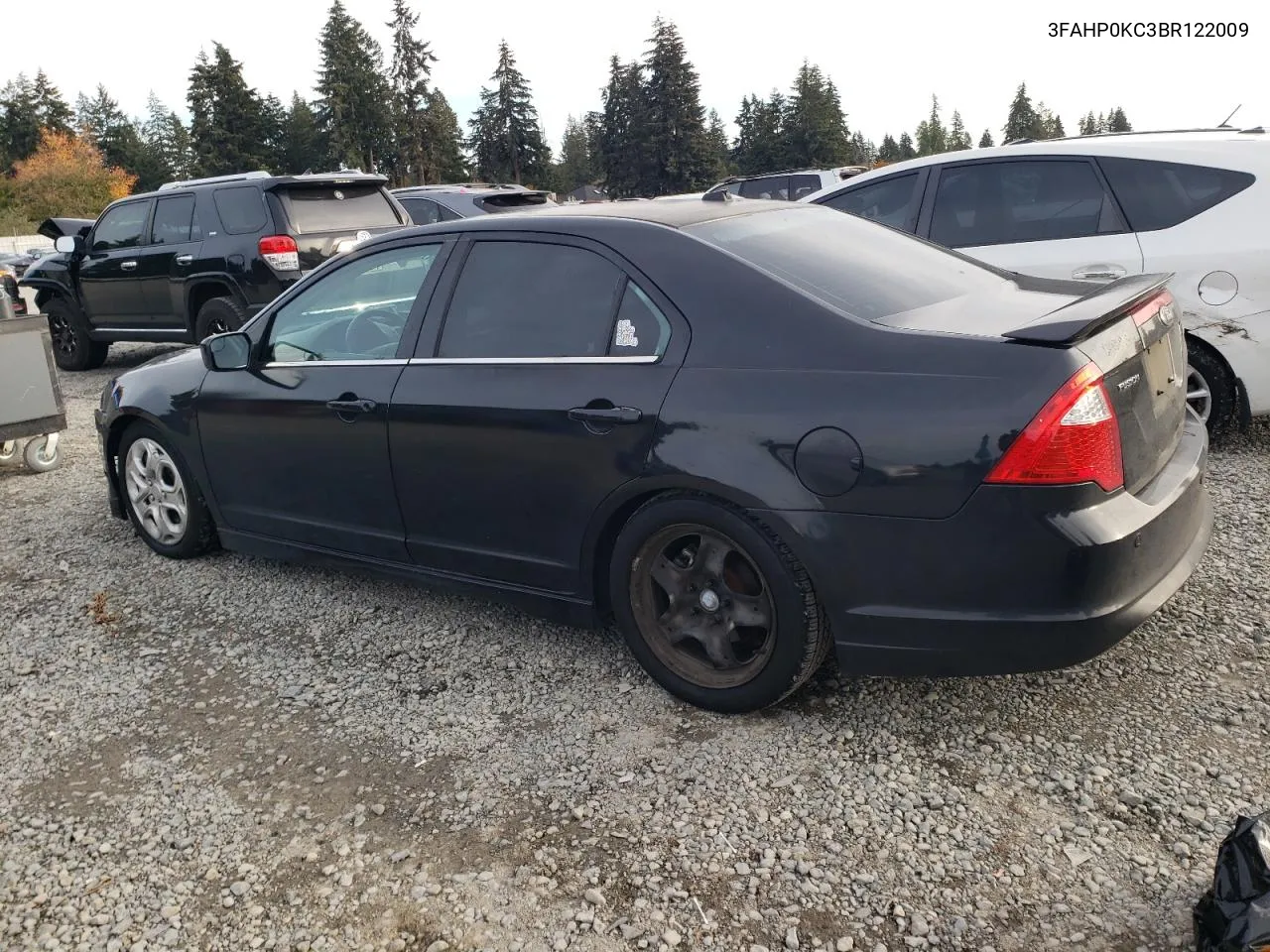 2011 Ford Fusion Sport VIN: 3FAHP0KC3BR122009 Lot: 77129484