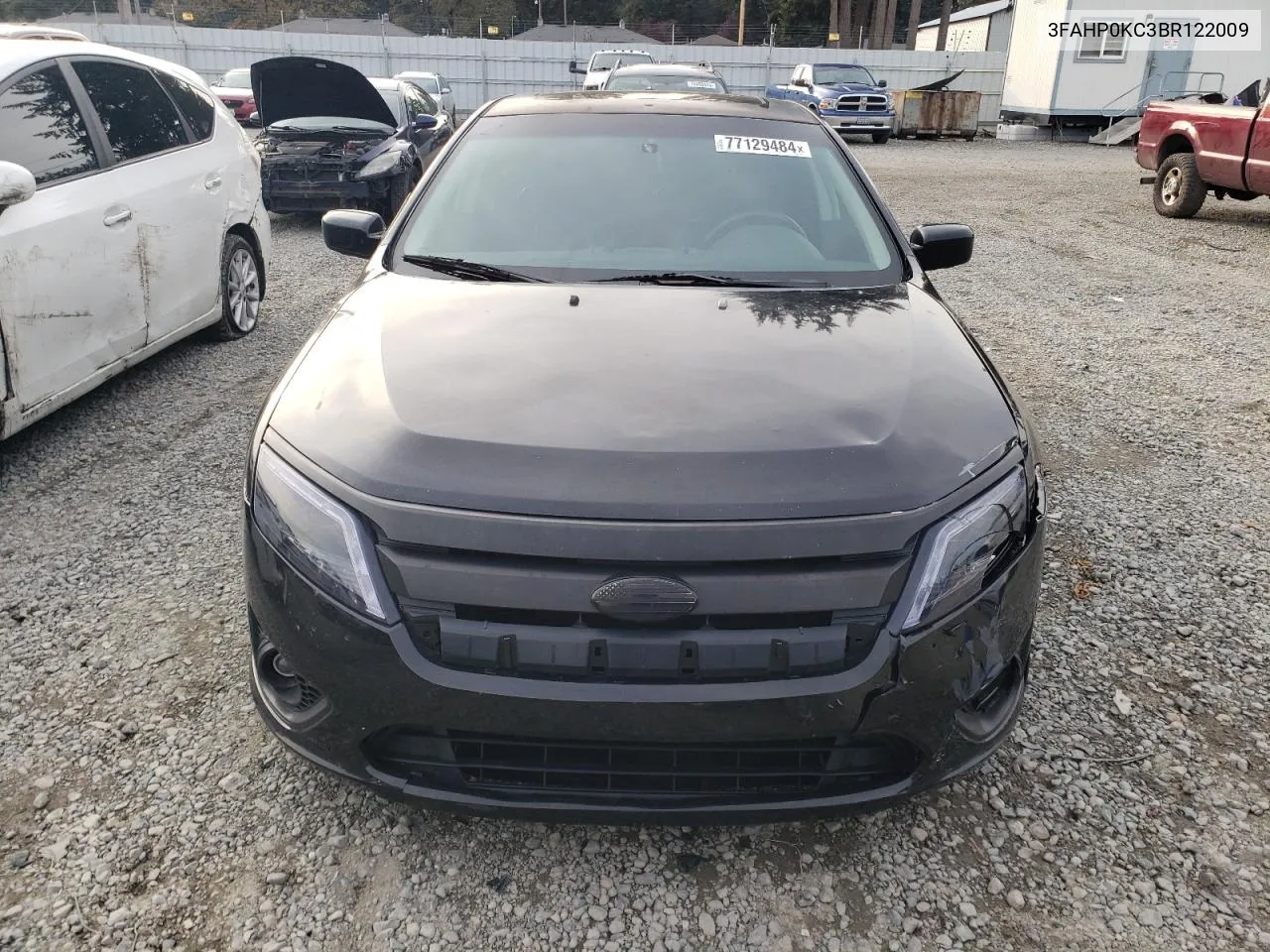 2011 Ford Fusion Sport VIN: 3FAHP0KC3BR122009 Lot: 77129484