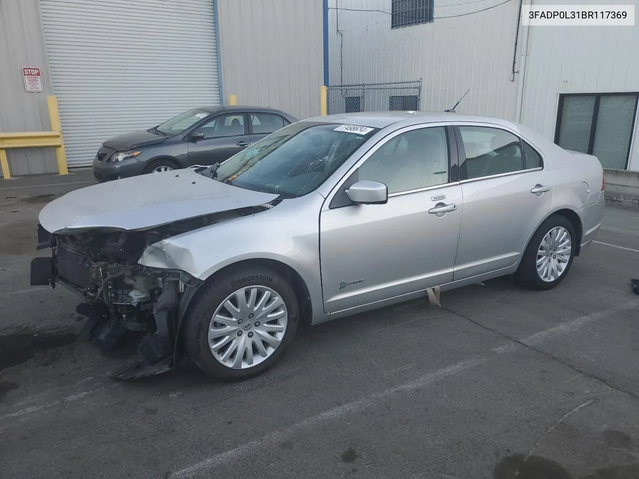 2011 Ford Fusion Hybrid VIN: 3FADP0L31BR117369 Lot: 77498634