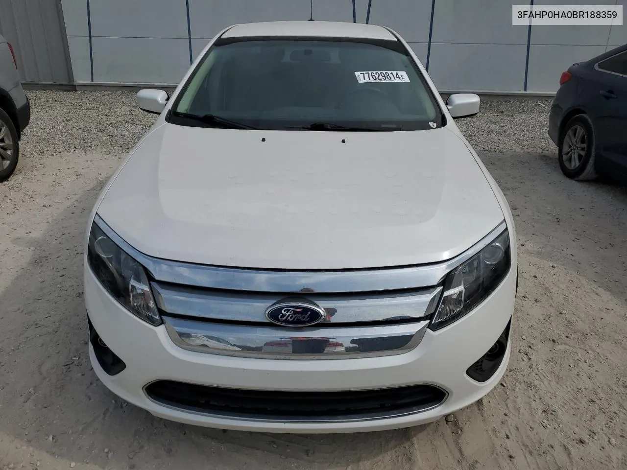 2011 Ford Fusion Se VIN: 3FAHP0HA0BR188359 Lot: 77629814