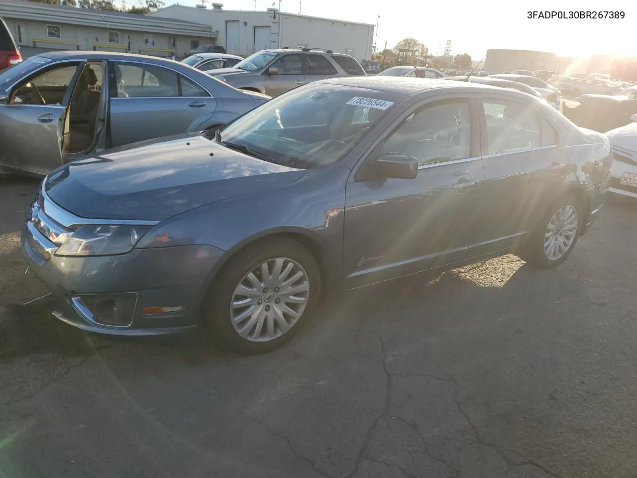 2011 Ford Fusion Hybrid VIN: 3FADP0L30BR267389 Lot: 78226544