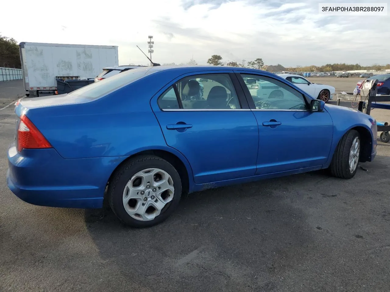 2011 Ford Fusion Se VIN: 3FAHP0HA3BR288097 Lot: 78527674