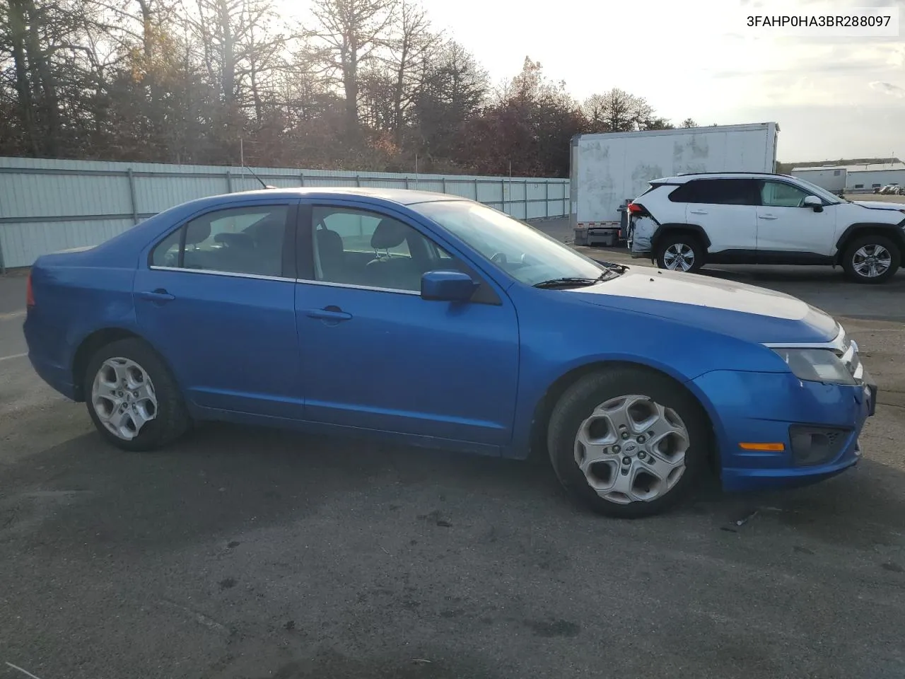 2011 Ford Fusion Se VIN: 3FAHP0HA3BR288097 Lot: 78527674