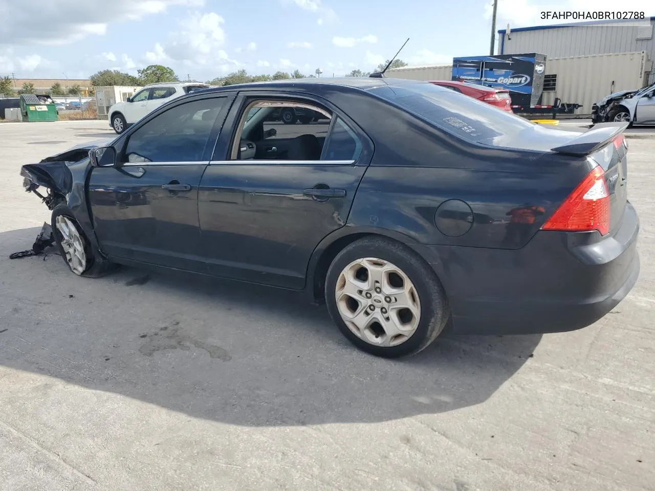 2011 Ford Fusion Se VIN: 3FAHP0HA0BR102788 Lot: 78705324