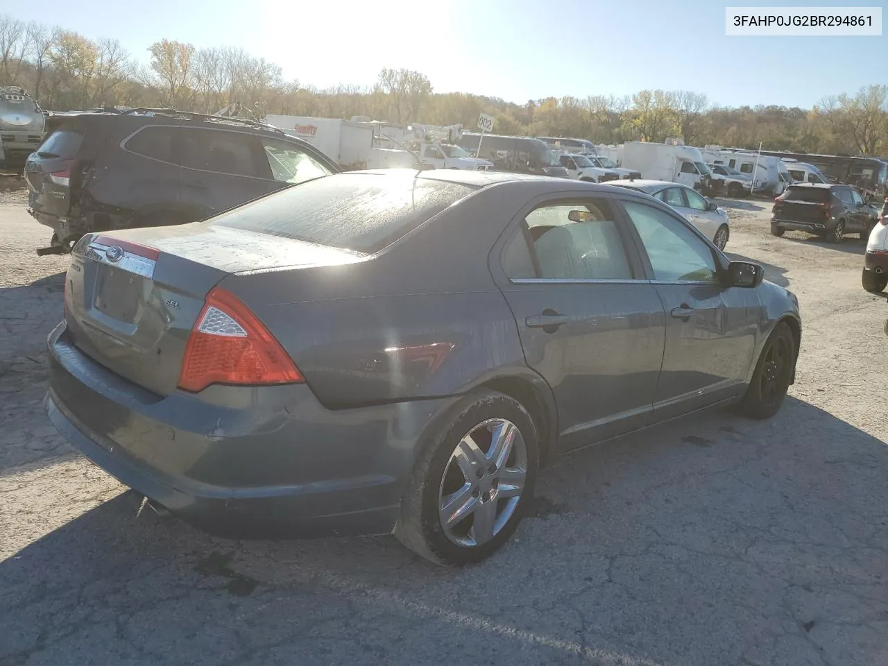 3FAHP0JG2BR294861 2011 Ford Fusion Sel