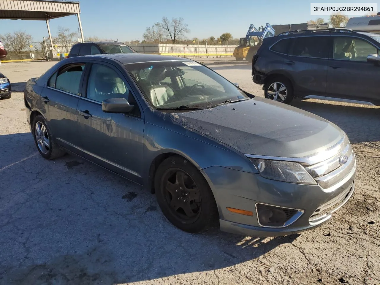 3FAHP0JG2BR294861 2011 Ford Fusion Sel