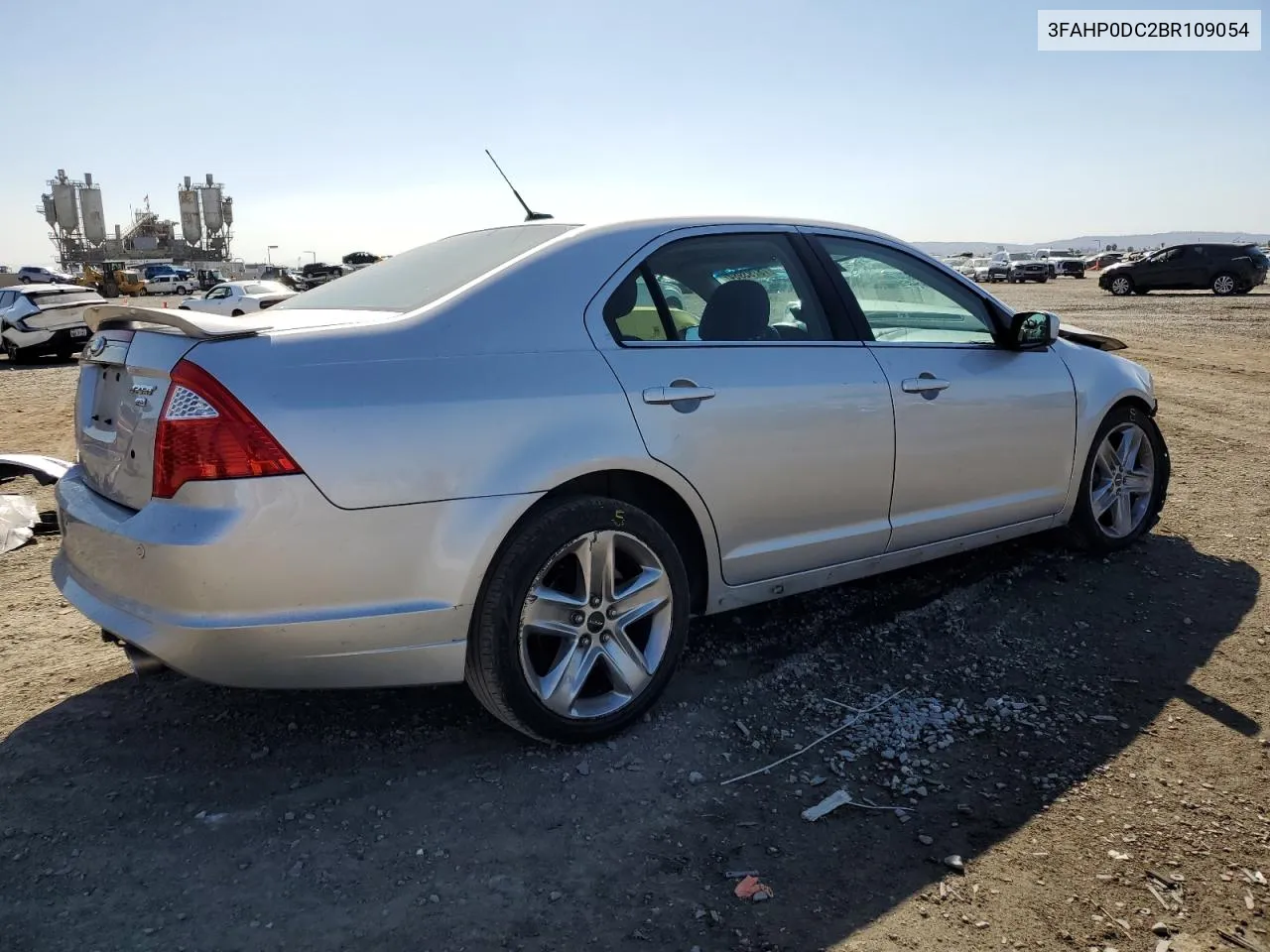 2011 Ford Fusion Sport VIN: 3FAHP0DC2BR109054 Lot: 78793984