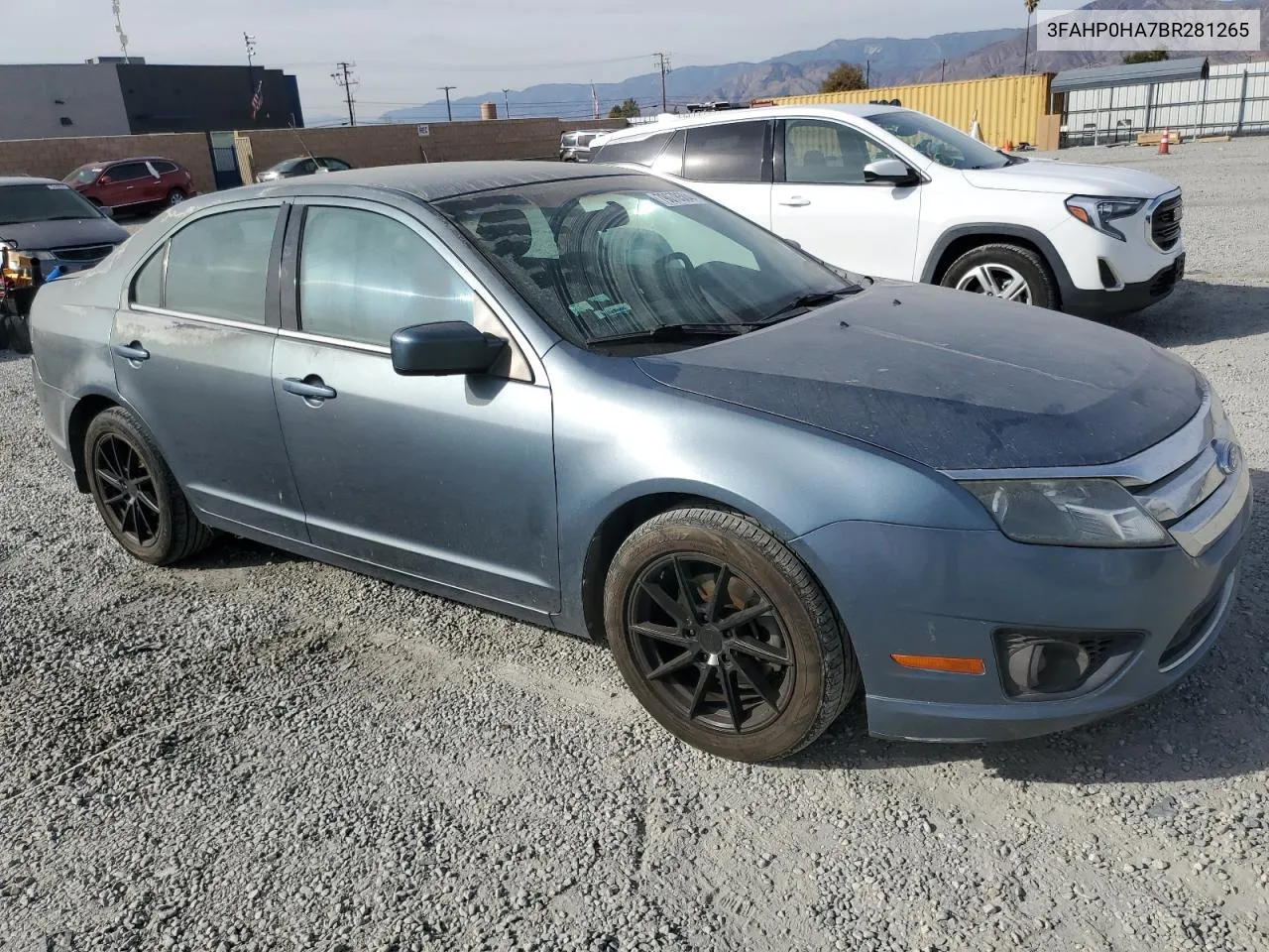 2011 Ford Fusion Se VIN: 3FAHP0HA7BR281265 Lot: 79078504