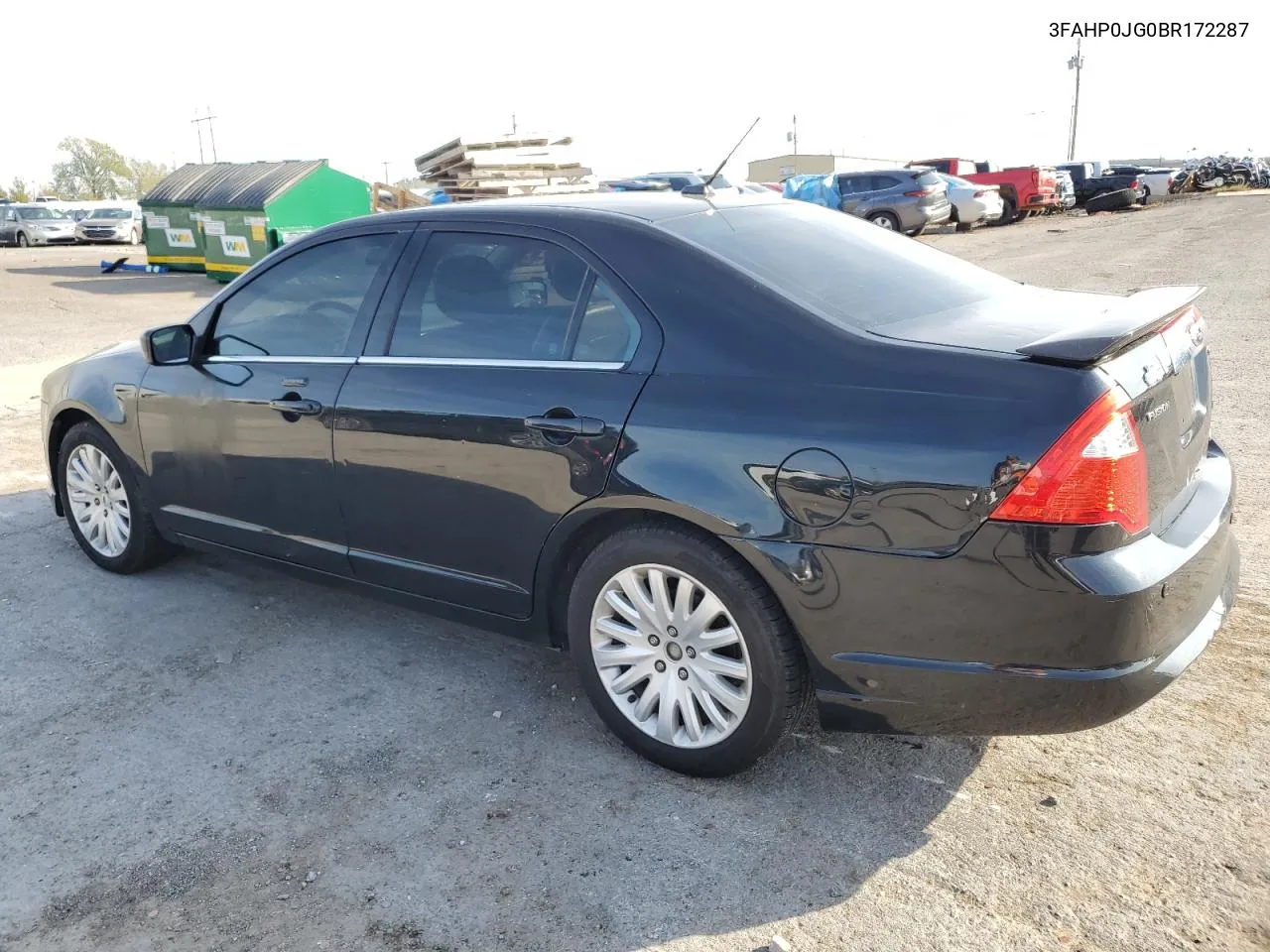 2011 Ford Fusion Sel VIN: 3FAHP0JG0BR172287 Lot: 79101554