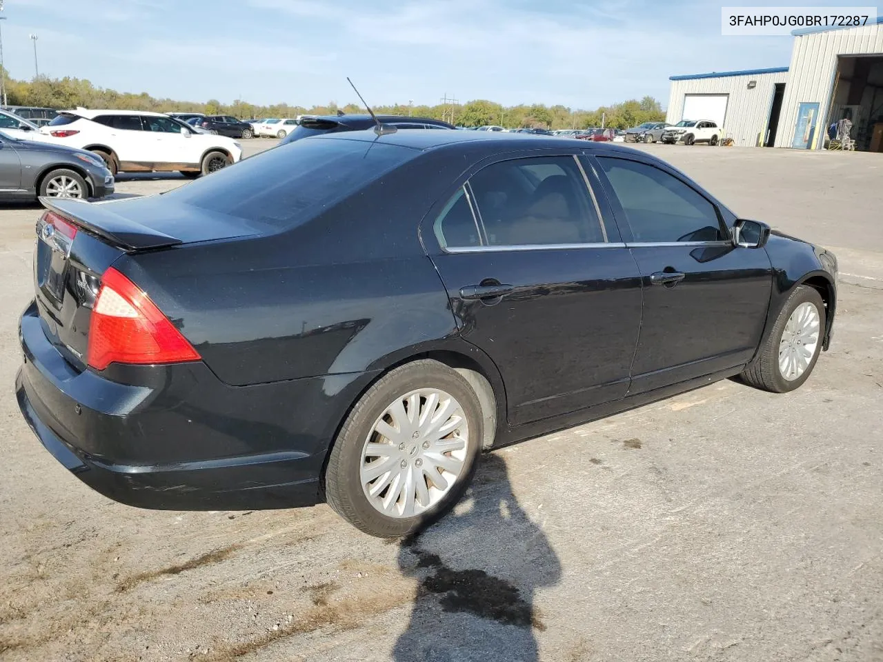 2011 Ford Fusion Sel VIN: 3FAHP0JG0BR172287 Lot: 79101554