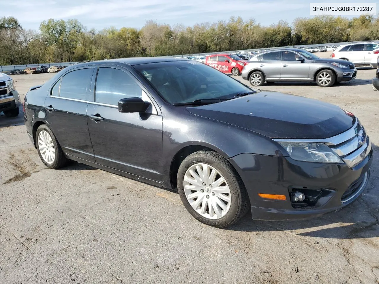 2011 Ford Fusion Sel VIN: 3FAHP0JG0BR172287 Lot: 79101554