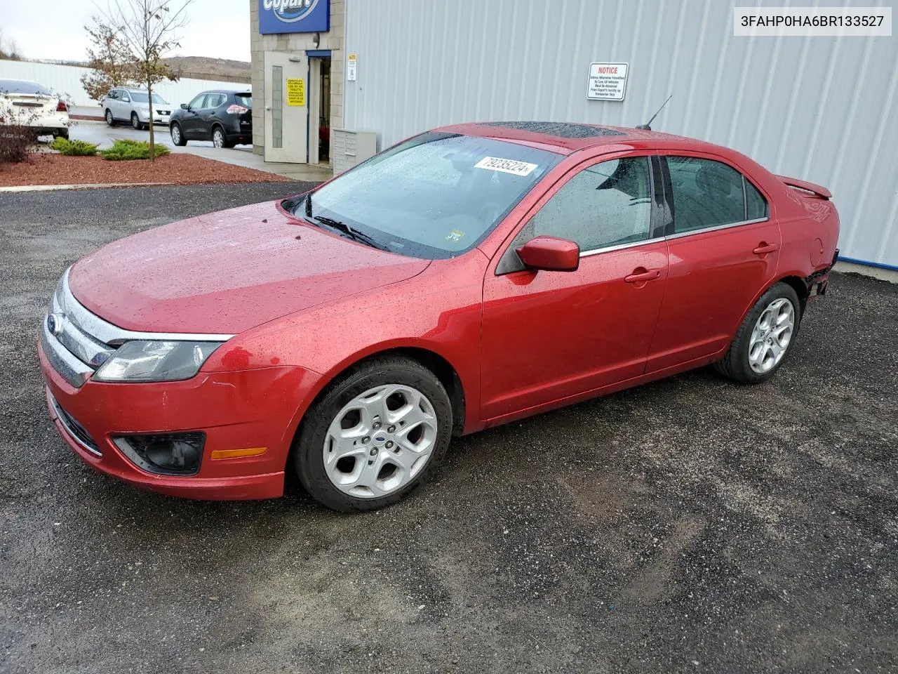 2011 Ford Fusion Se VIN: 3FAHP0HA6BR133527 Lot: 79235224