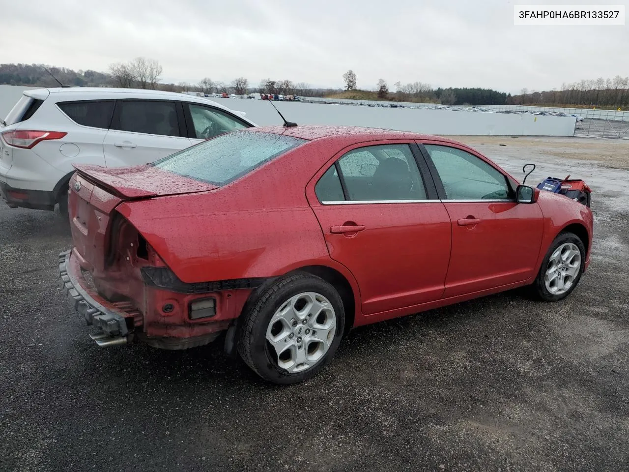 2011 Ford Fusion Se VIN: 3FAHP0HA6BR133527 Lot: 79235224