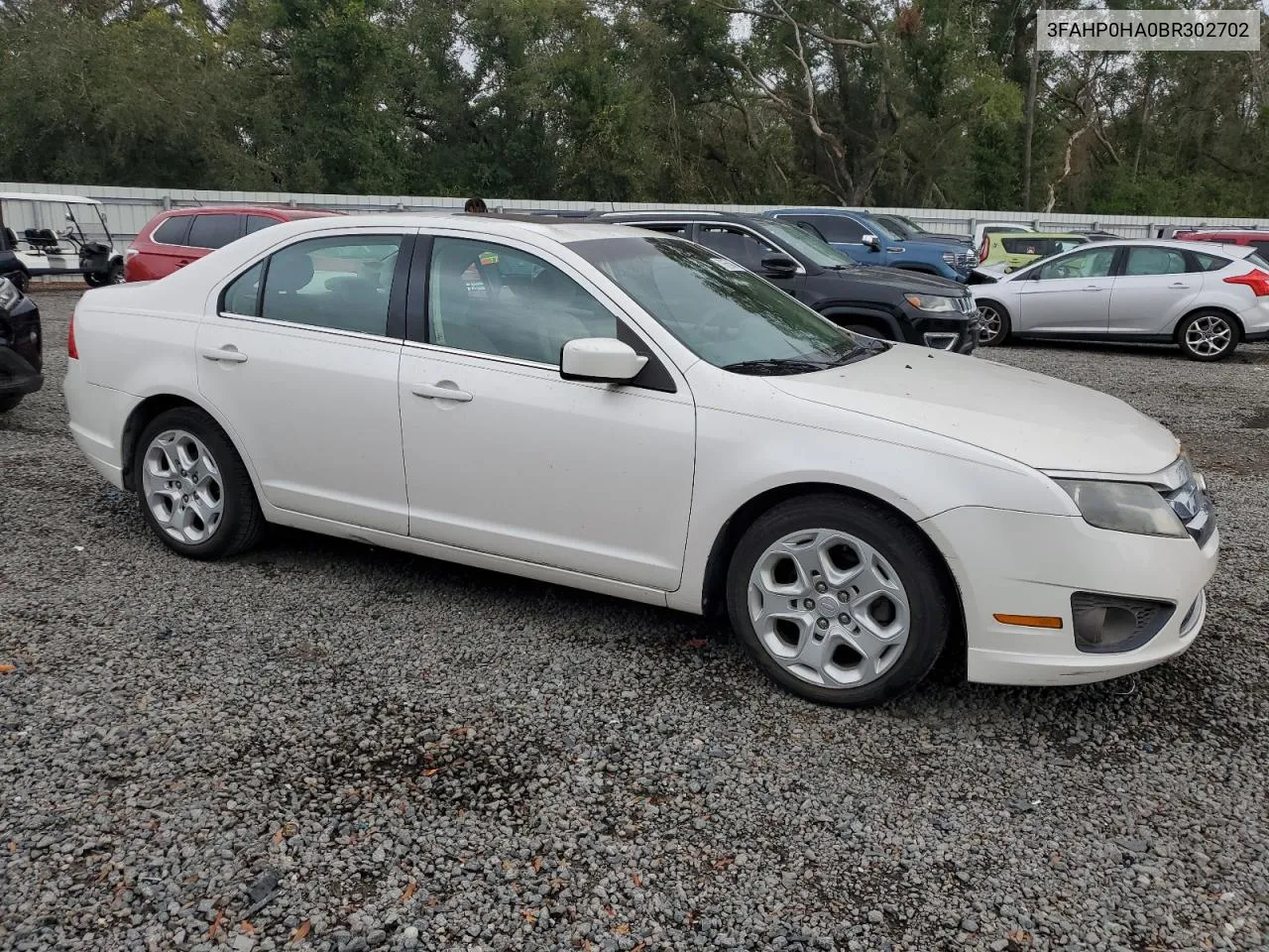 2011 Ford Fusion Se VIN: 3FAHP0HA0BR302702 Lot: 79355604