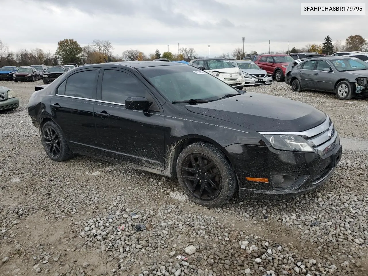 2011 Ford Fusion Se VIN: 3FAHP0HA8BR179795 Lot: 79559794