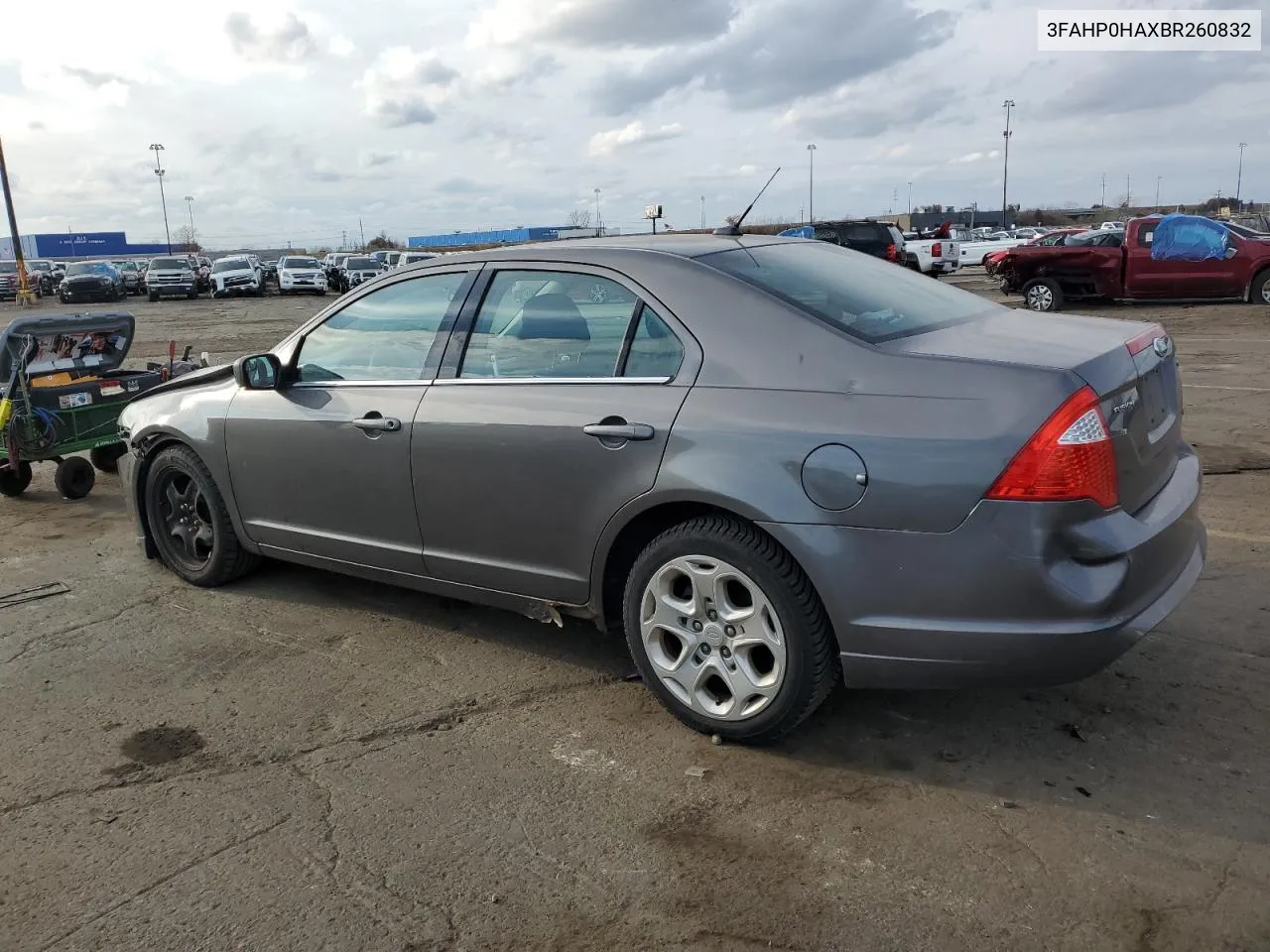 2011 Ford Fusion Se VIN: 3FAHP0HAXBR260832 Lot: 79633784