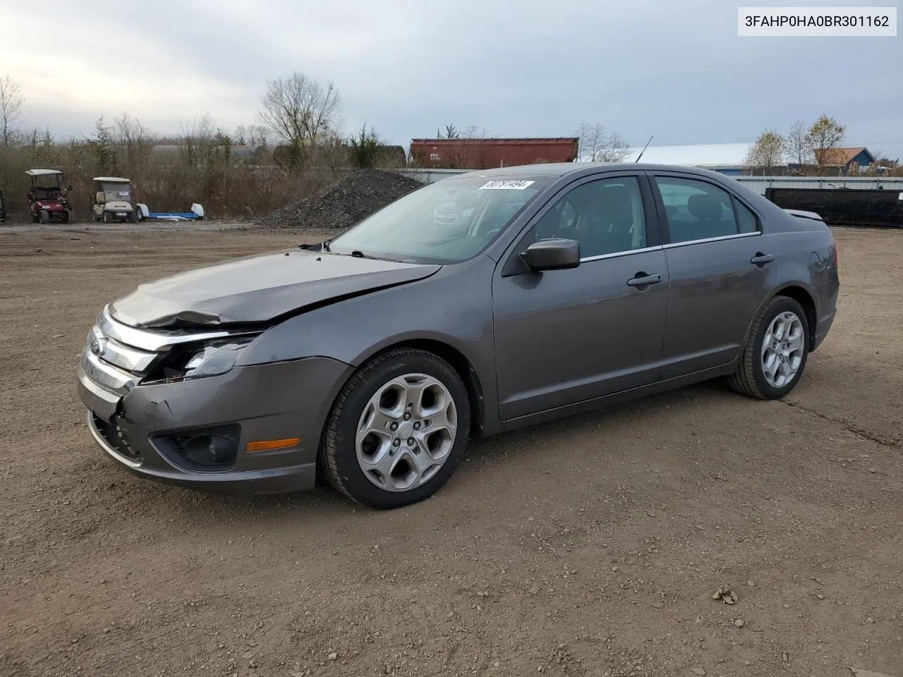 3FAHP0HA0BR301162 2011 Ford Fusion Se