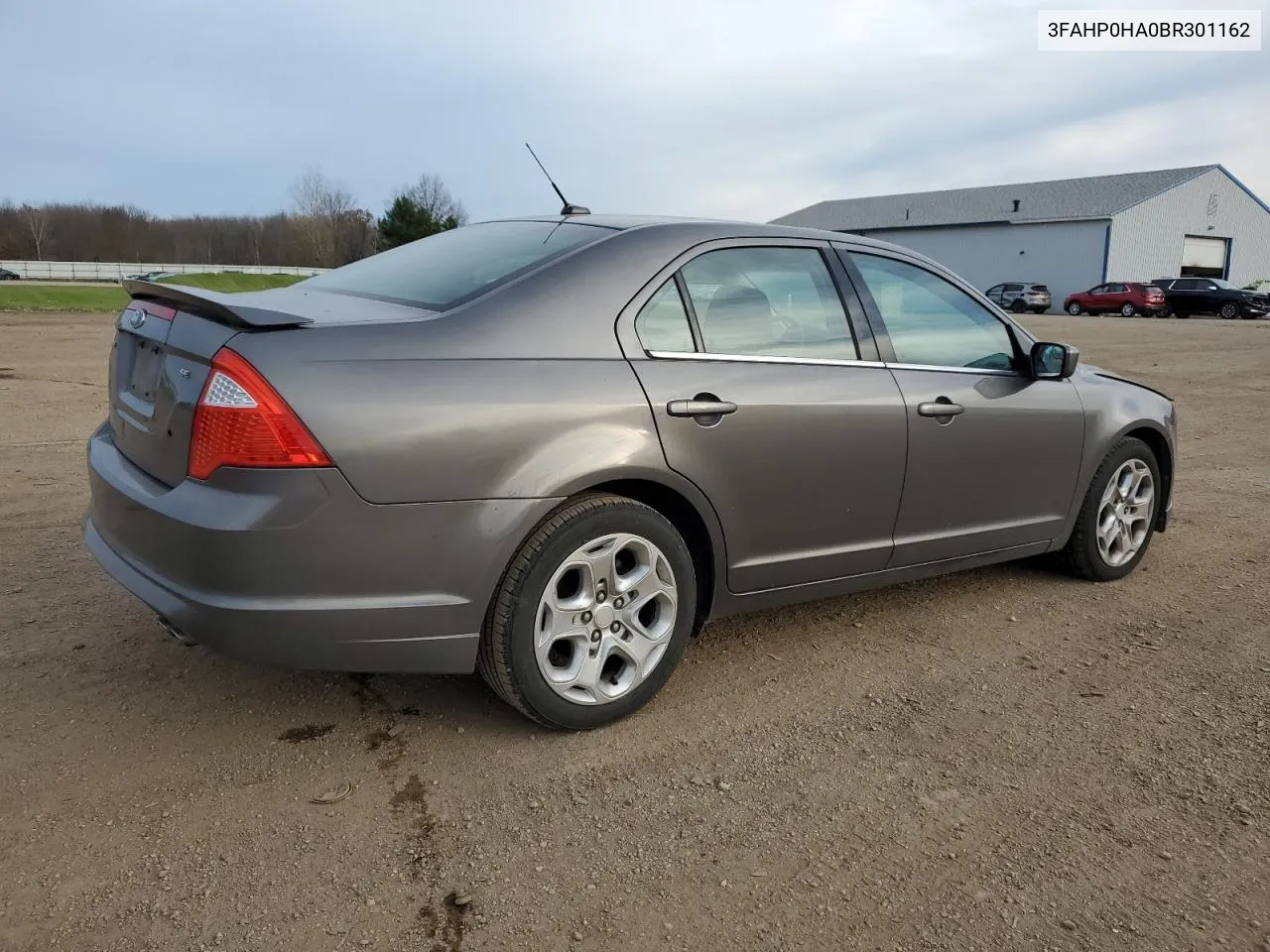 3FAHP0HA0BR301162 2011 Ford Fusion Se