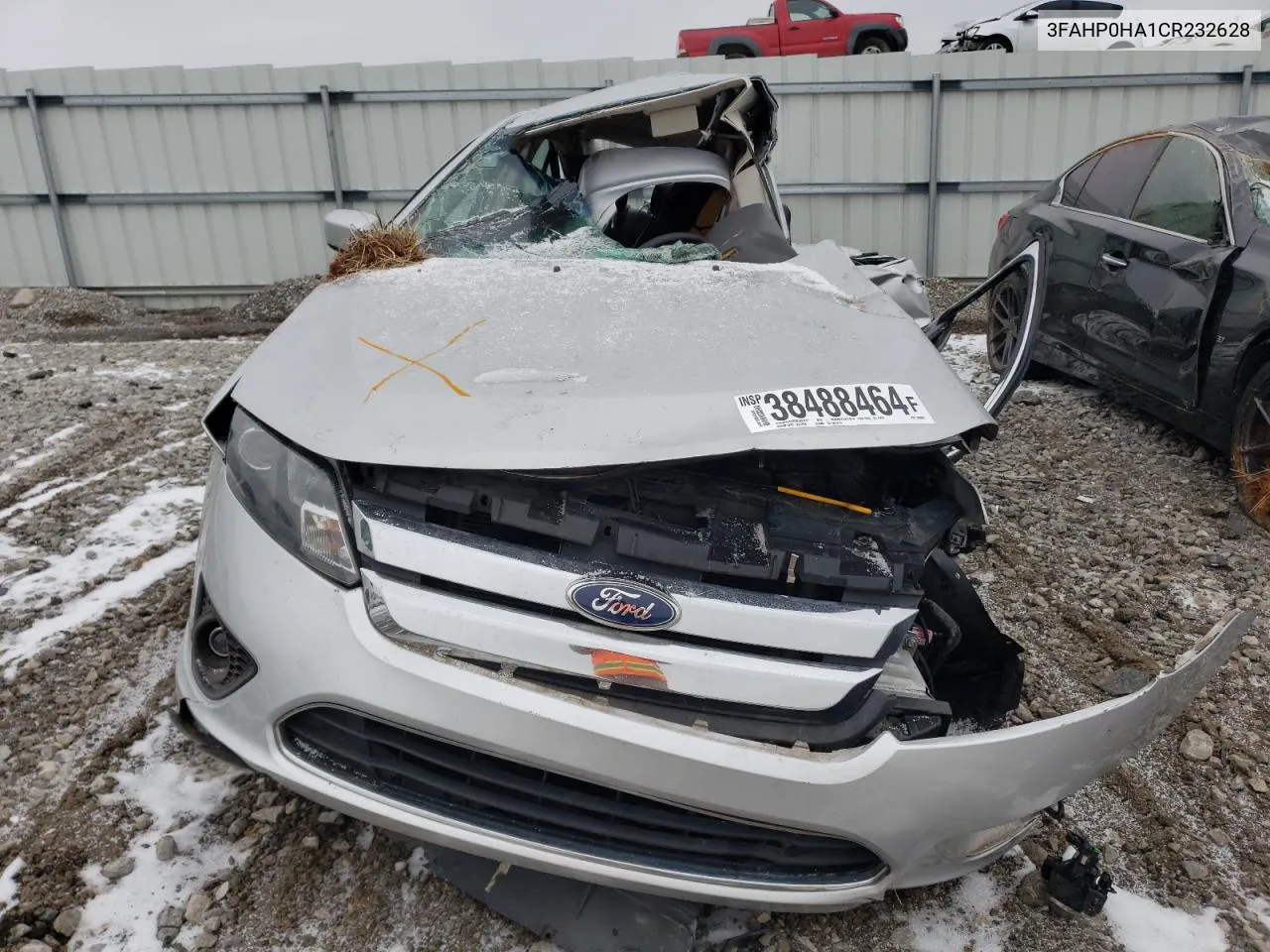 2012 Ford Fusion Se VIN: 3FAHP0HA1CR232628 Lot: 38488464