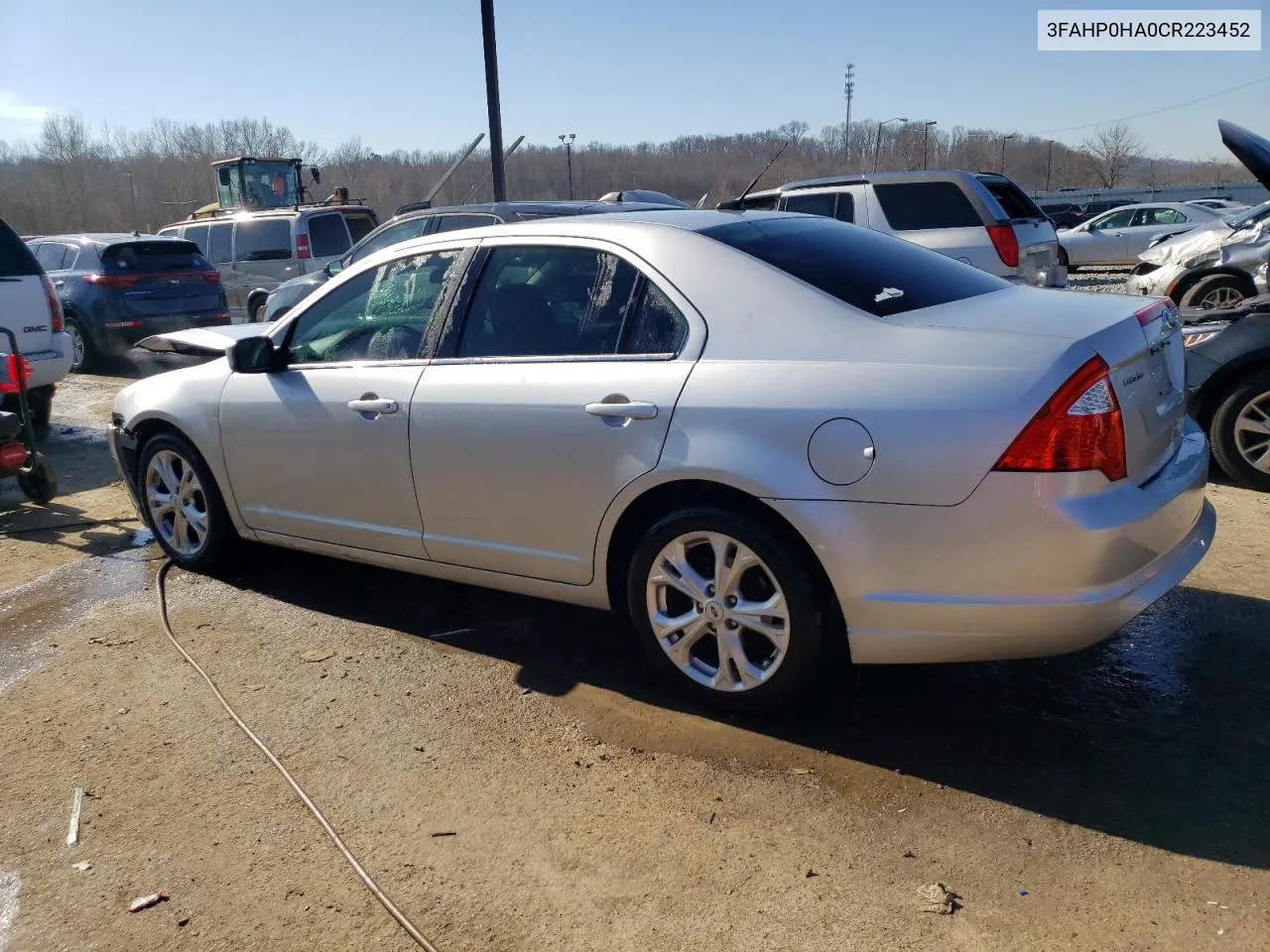 3FAHP0HA0CR223452 2012 Ford Fusion Se