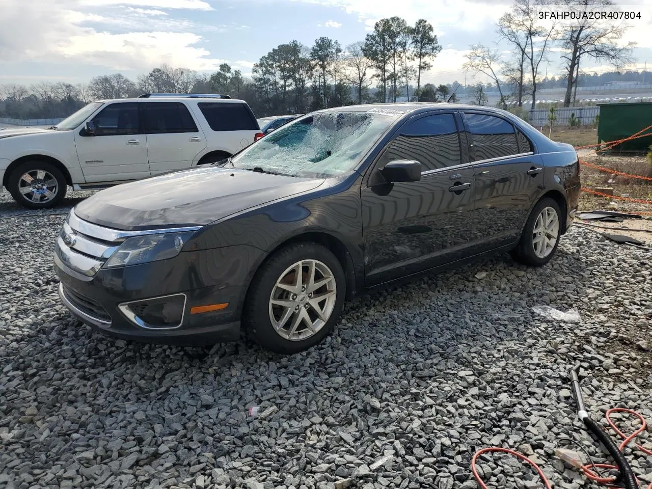 2012 Ford Fusion Sel VIN: 3FAHP0JA2CR407804 Lot: 43541004