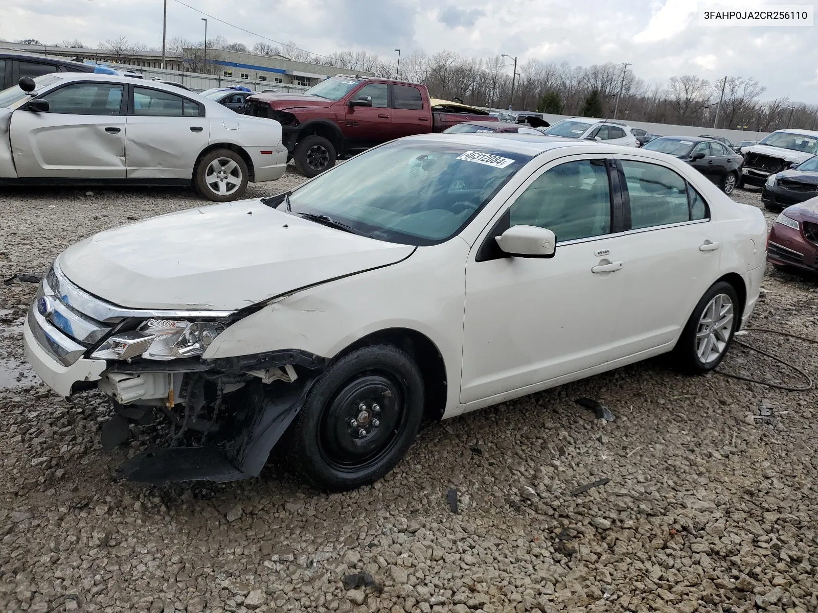 2012 Ford Fusion Sel VIN: 3FAHP0JA2CR256110 Lot: 46312084