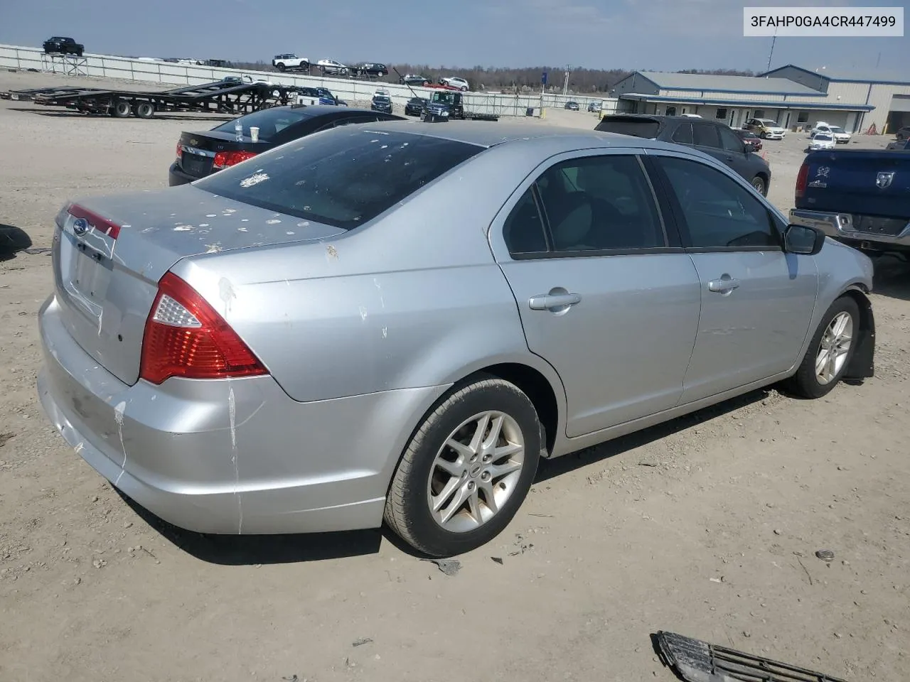 3FAHP0GA4CR447499 2012 Ford Fusion S