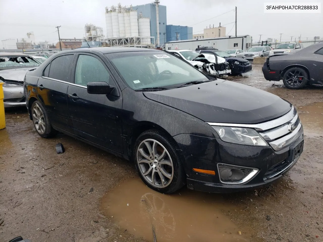 2012 Ford Fusion Se VIN: 3FAHP0HA7CR288833 Lot: 48649924