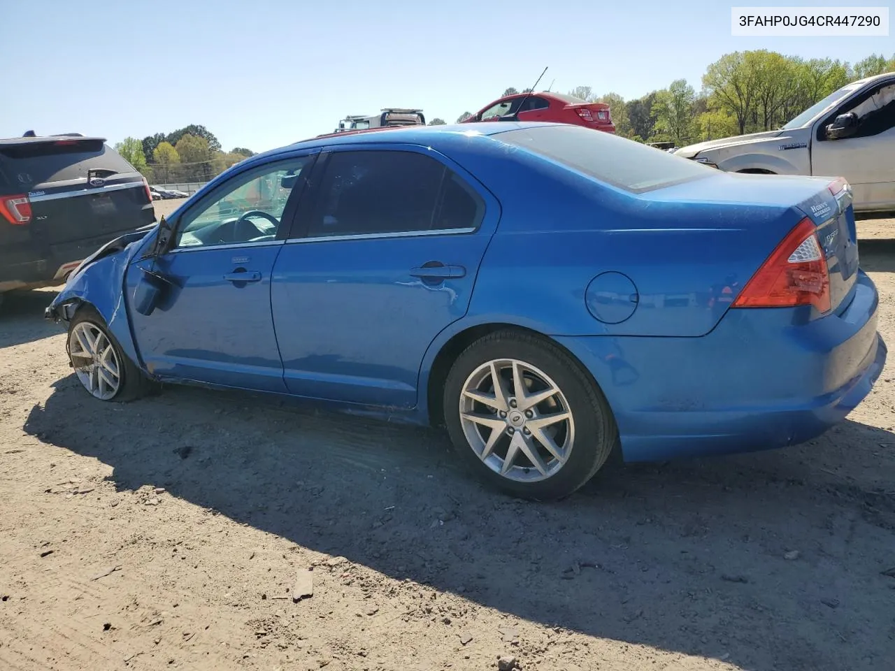 2012 Ford Fusion Sel VIN: 3FAHP0JG4CR447290 Lot: 49876304