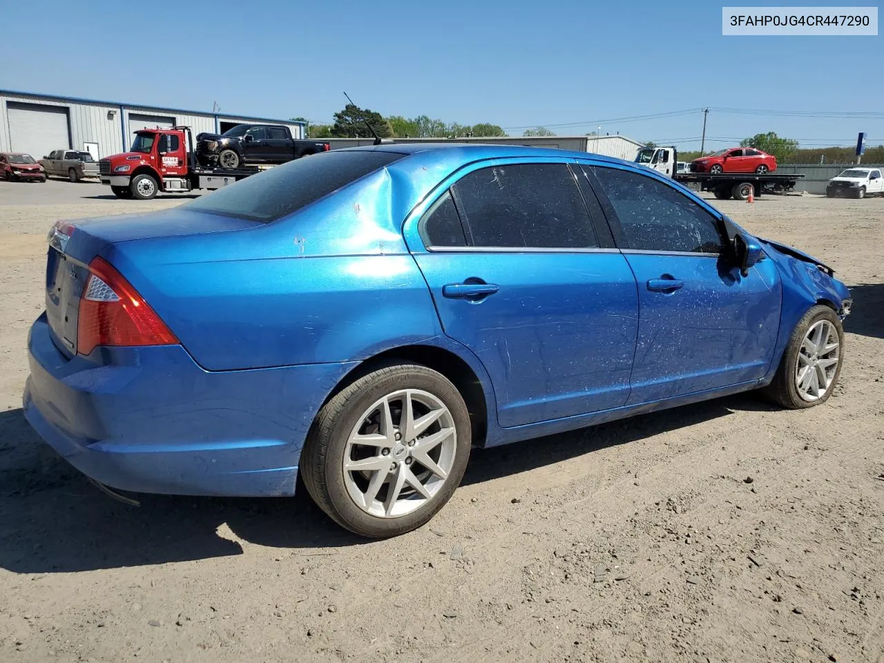 2012 Ford Fusion Sel VIN: 3FAHP0JG4CR447290 Lot: 49876304