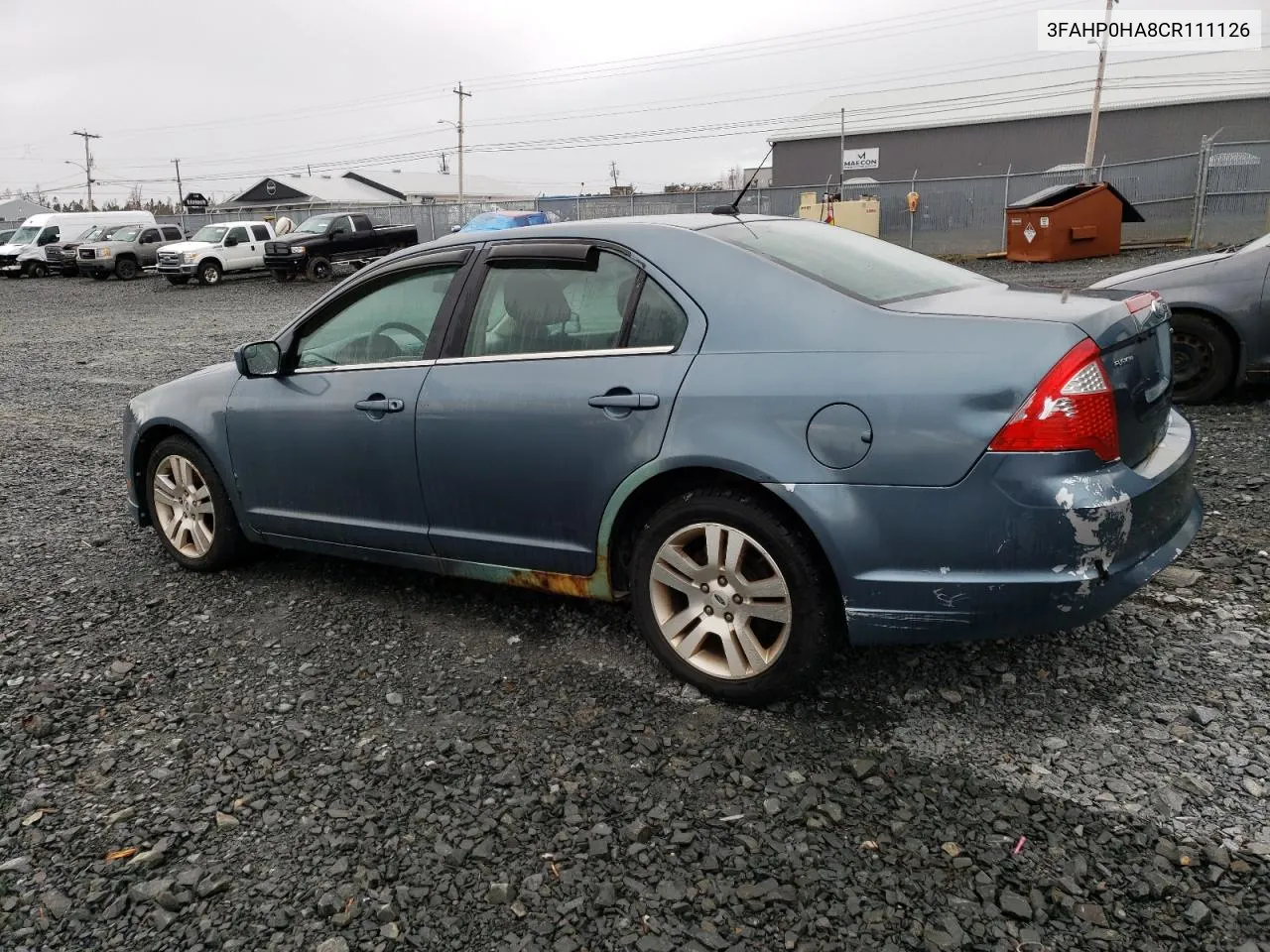 2012 Ford Fusion Se VIN: 3FAHP0HA8CR111126 Lot: 49893904