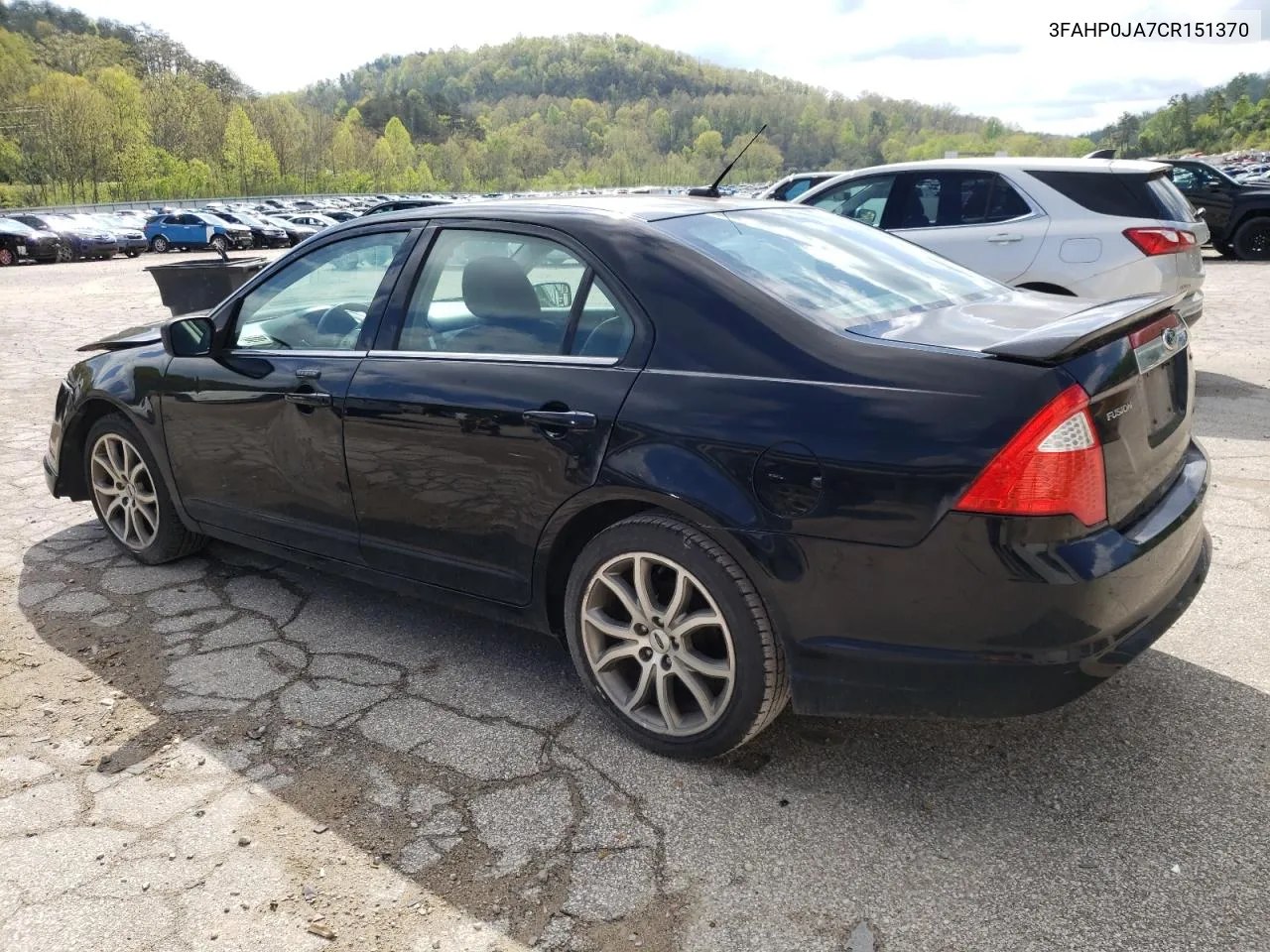 2012 Ford Fusion Sel VIN: 3FAHP0JA7CR151370 Lot: 51506834