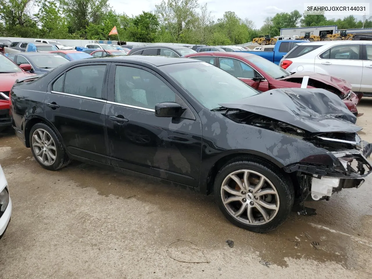 2012 Ford Fusion Sel VIN: 3FAHP0JGXCR144031 Lot: 52932384