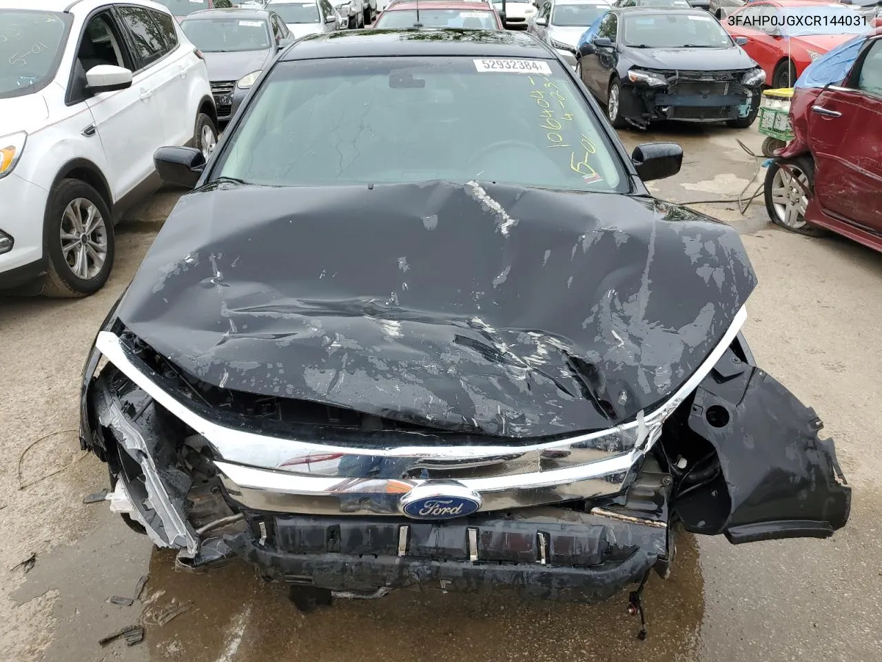 2012 Ford Fusion Sel VIN: 3FAHP0JGXCR144031 Lot: 52932384