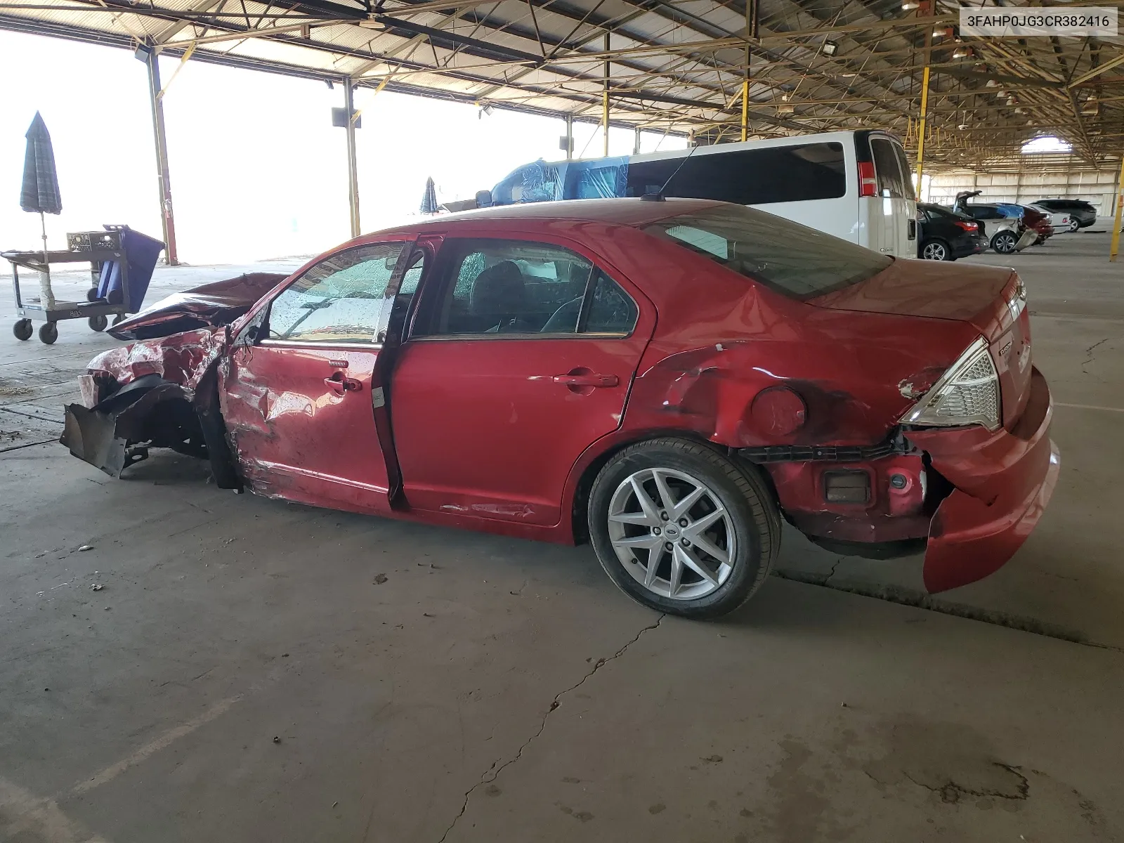 3FAHP0JG3CR382416 2012 Ford Fusion Sel