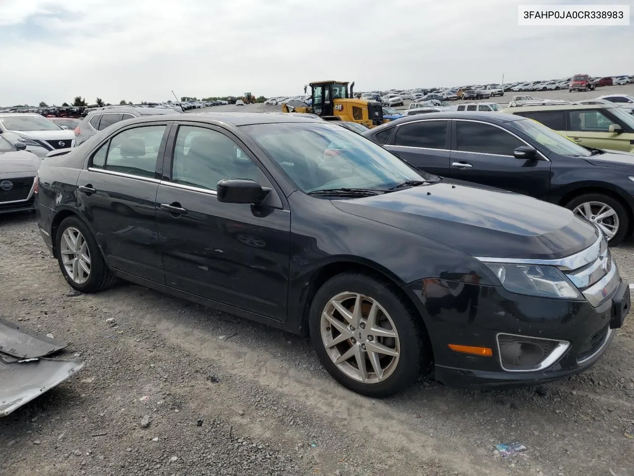 2012 Ford Fusion Sel VIN: 3FAHP0JA0CR338983 Lot: 56941384