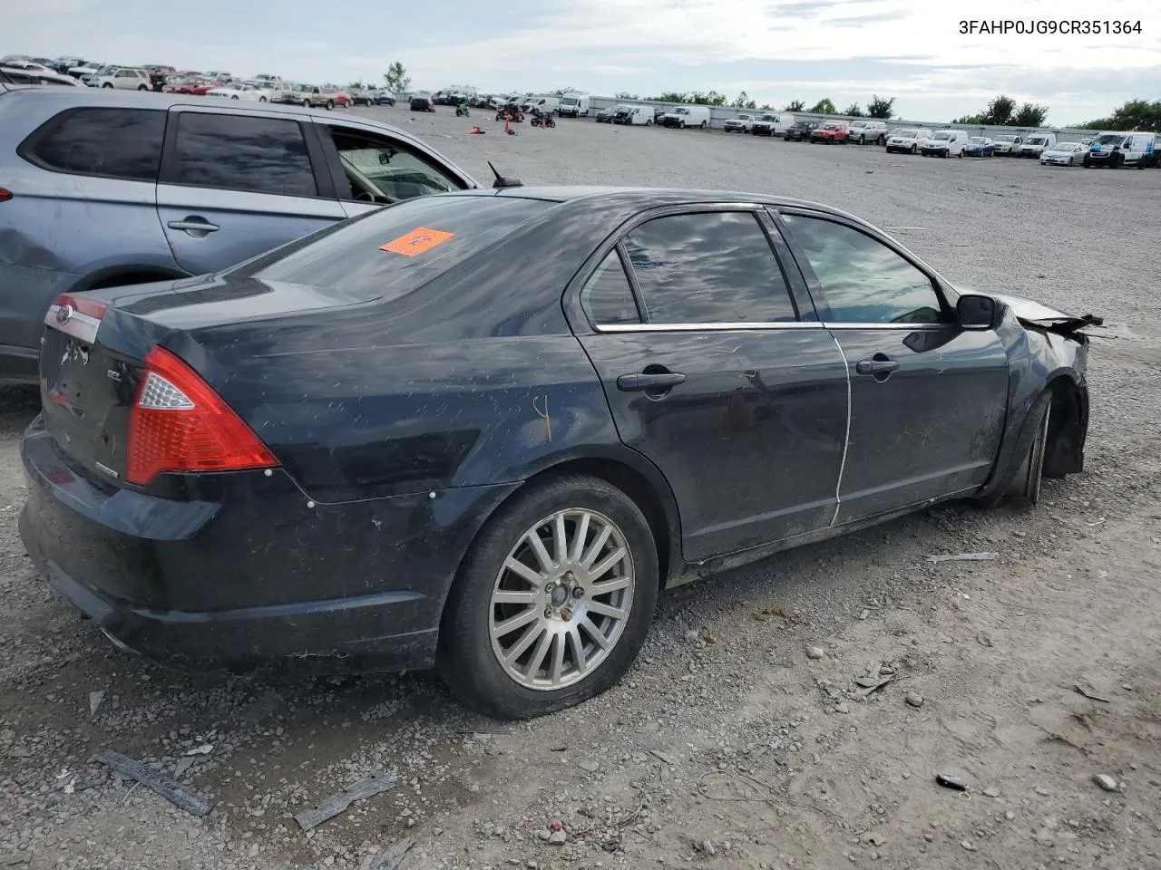 2012 Ford Fusion Sel VIN: 3FAHP0JG9CR351364 Lot: 57206994