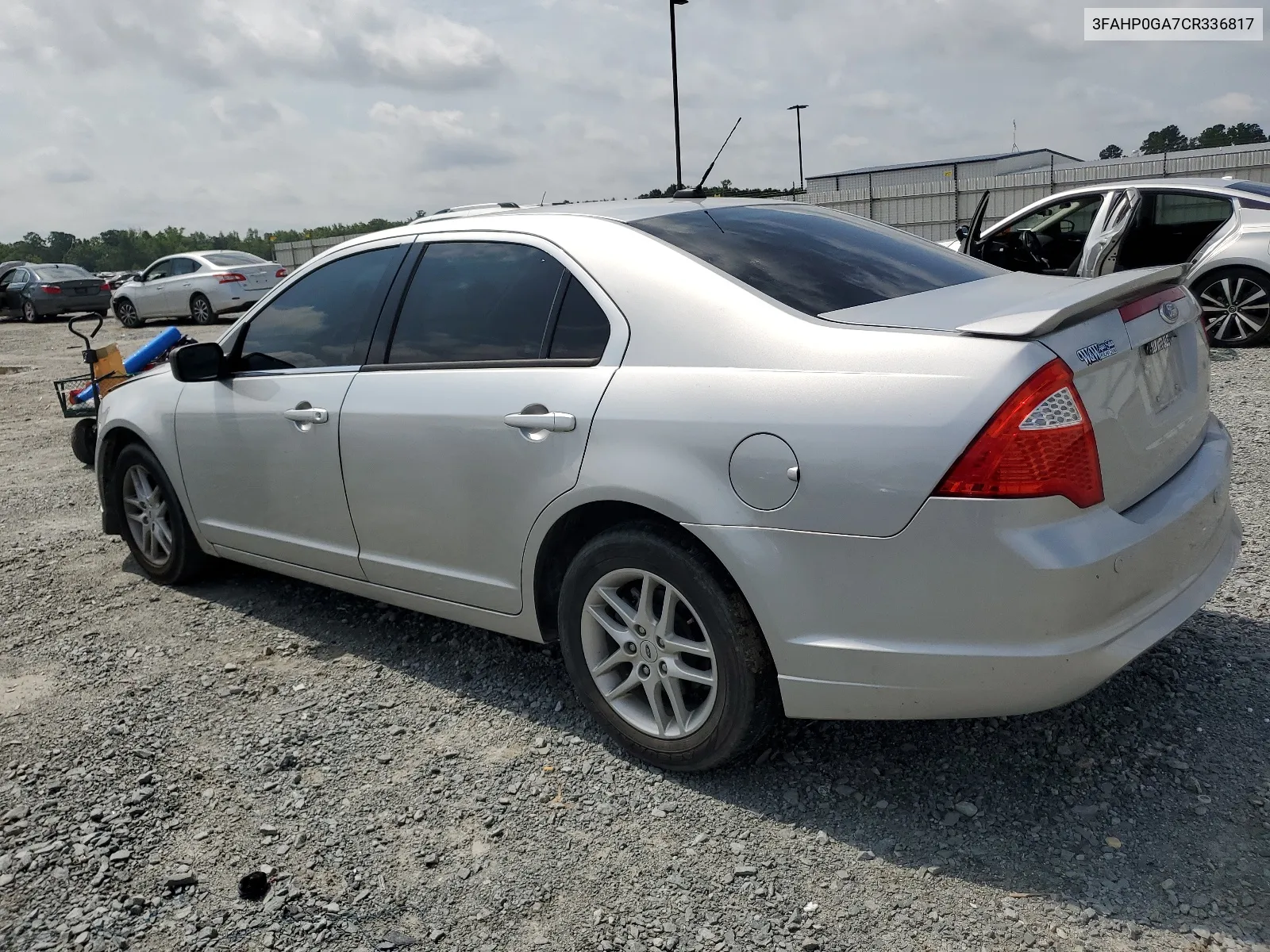 2012 Ford Fusion S VIN: 3FAHP0GA7CR336817 Lot: 57495514