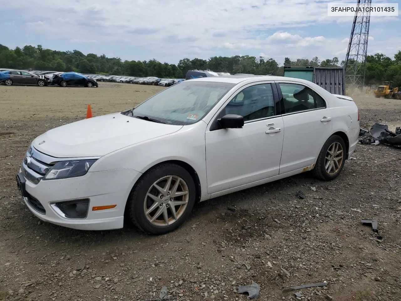 2012 Ford Fusion Sel VIN: 3FAHP0JA1CR101435 Lot: 57505704