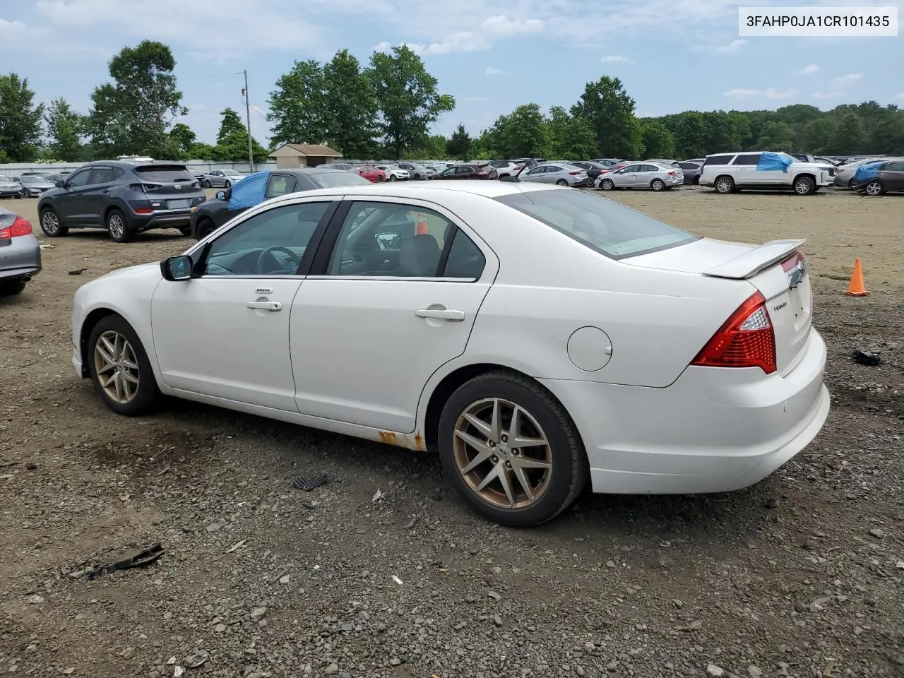 2012 Ford Fusion Sel VIN: 3FAHP0JA1CR101435 Lot: 57505704