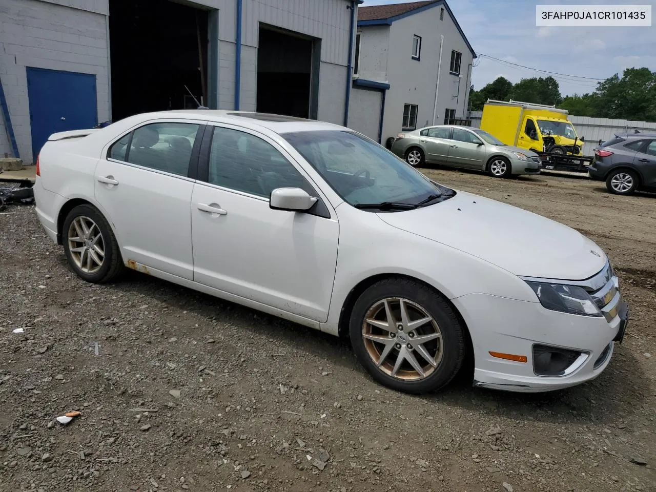 2012 Ford Fusion Sel VIN: 3FAHP0JA1CR101435 Lot: 57505704