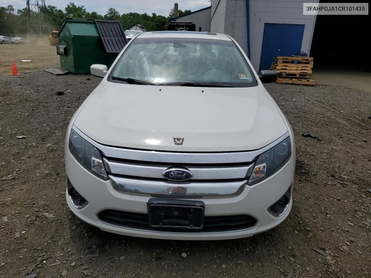 2012 Ford Fusion Sel VIN: 3FAHP0JA1CR101435 Lot: 57505704