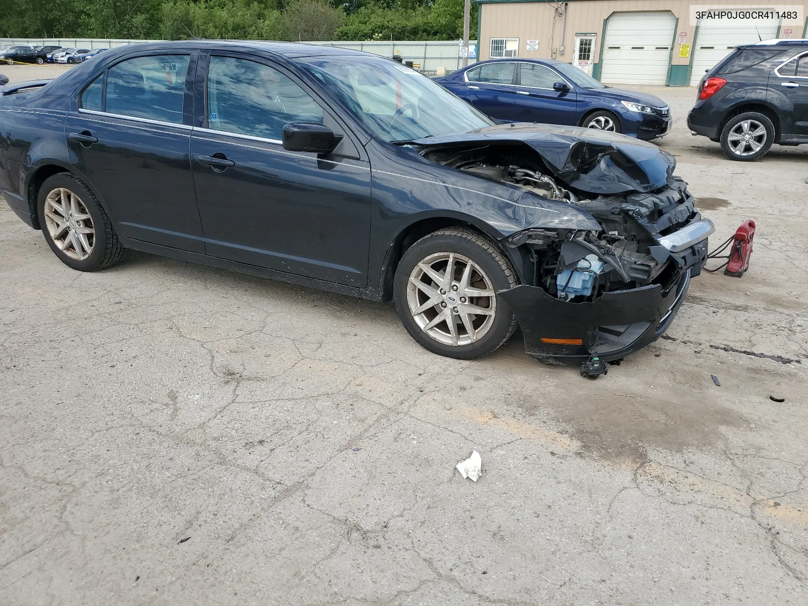 2012 Ford Fusion Sel VIN: 3FAHP0JG0CR411483 Lot: 58698804