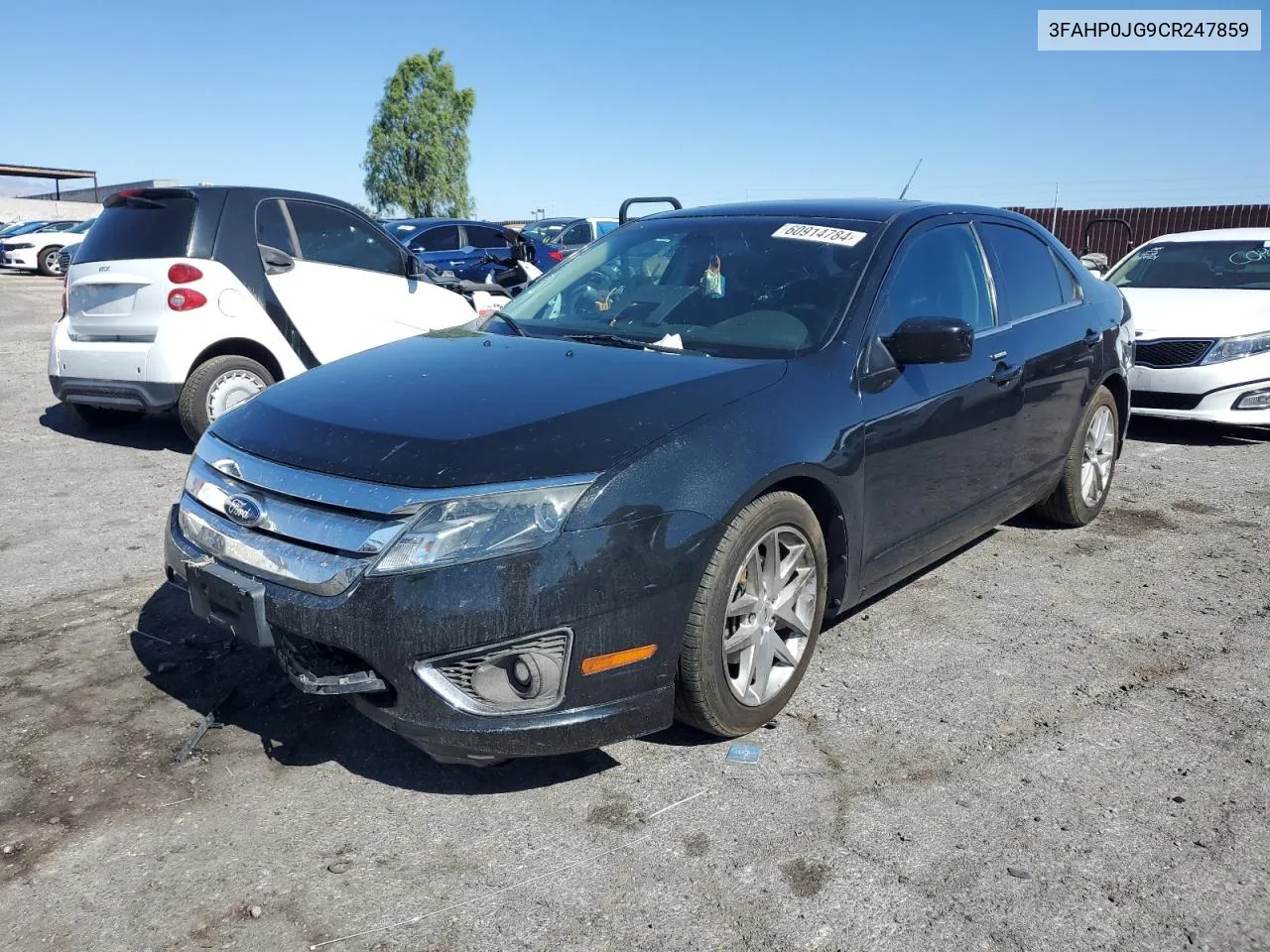 2012 Ford Fusion Sel VIN: 3FAHP0JG9CR247859 Lot: 60914784