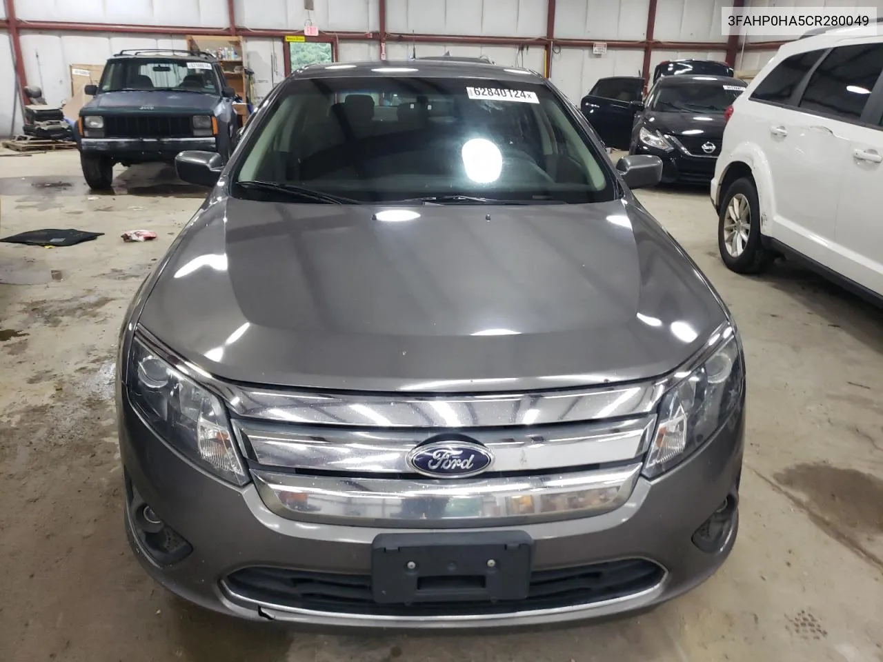 2012 Ford Fusion Se VIN: 3FAHP0HA5CR280049 Lot: 62840124