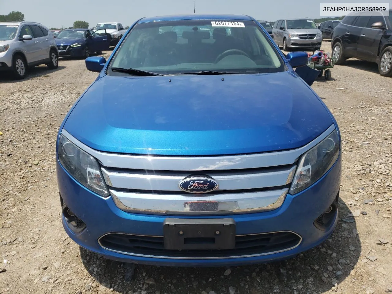 3FAHP0HA3CR358909 2012 Ford Fusion Se