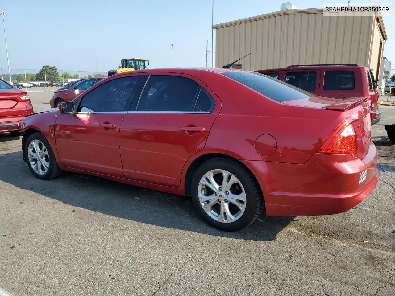 2012 Ford Fusion Se VIN: 3FAHP0HA1CR350369 Lot: 63904214